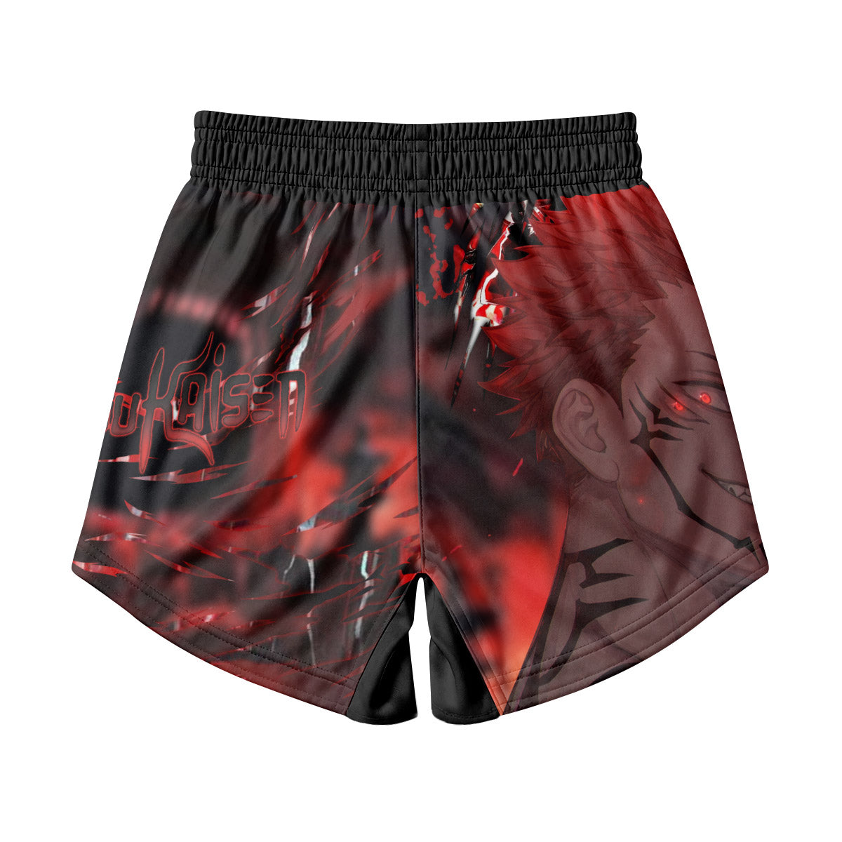Jujutsu Kaisen Cursed King Sukuna Kids Grappling Shorts