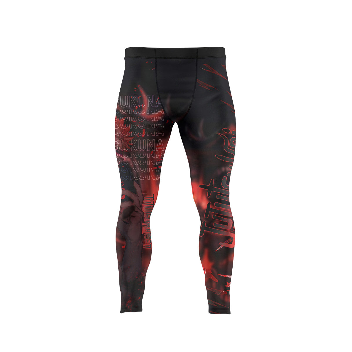  Jujutsu Kaisen Cursed King Sukuna Men's Compression Leggings