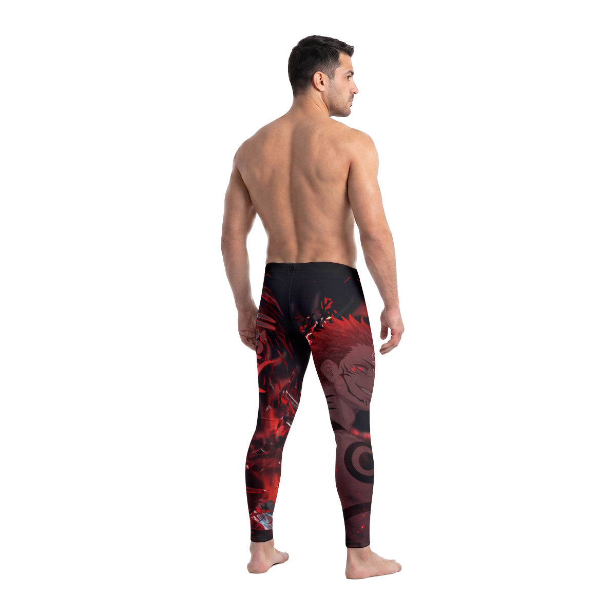  Jujutsu Kaisen Cursed King Sukuna Men's Compression Leggings