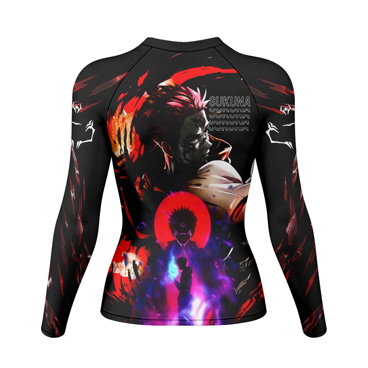  Jujutsu Kaisen Cursed King Sukuna Rash Guard