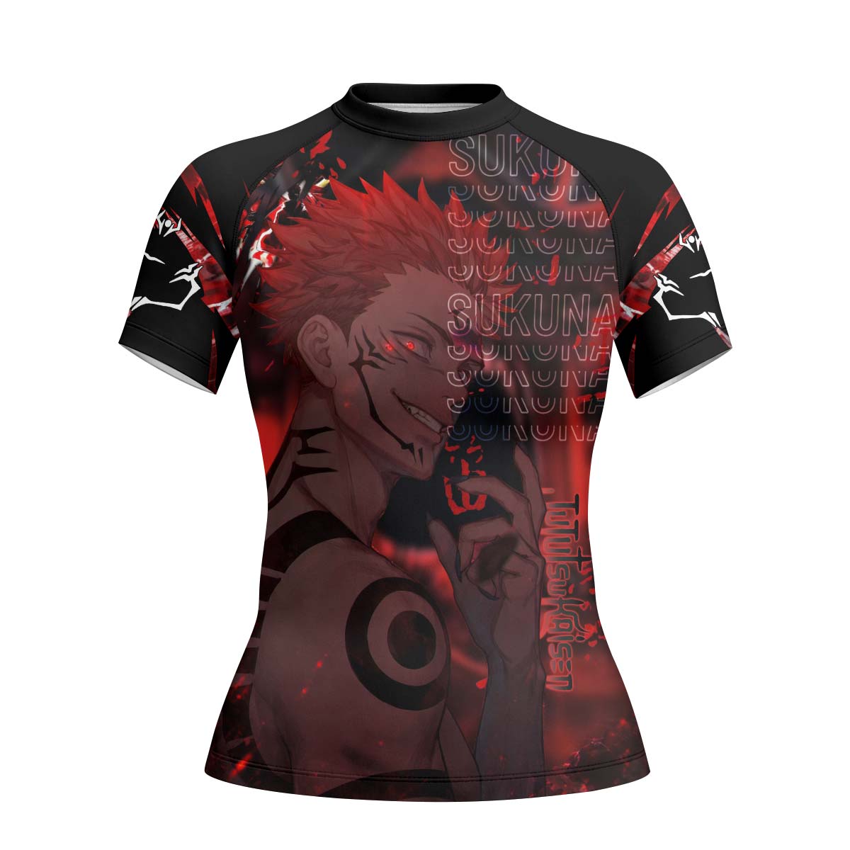  Jujutsu Kaisen Cursed King Sukuna Rash Guard