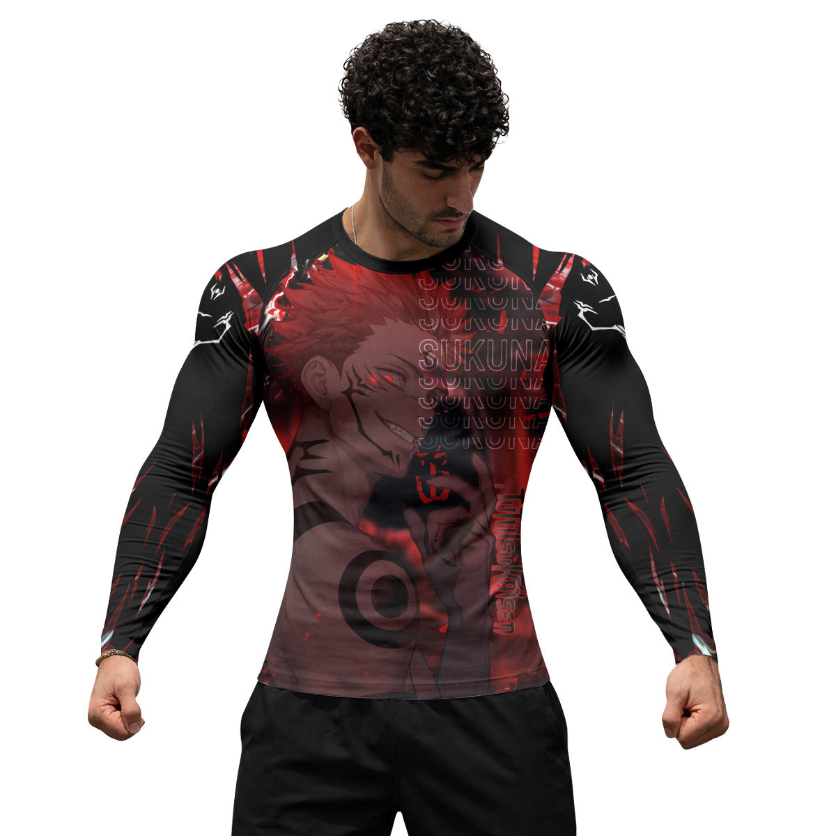 Jujutsu Kaisen Cursed King Sukuna Rash Guard