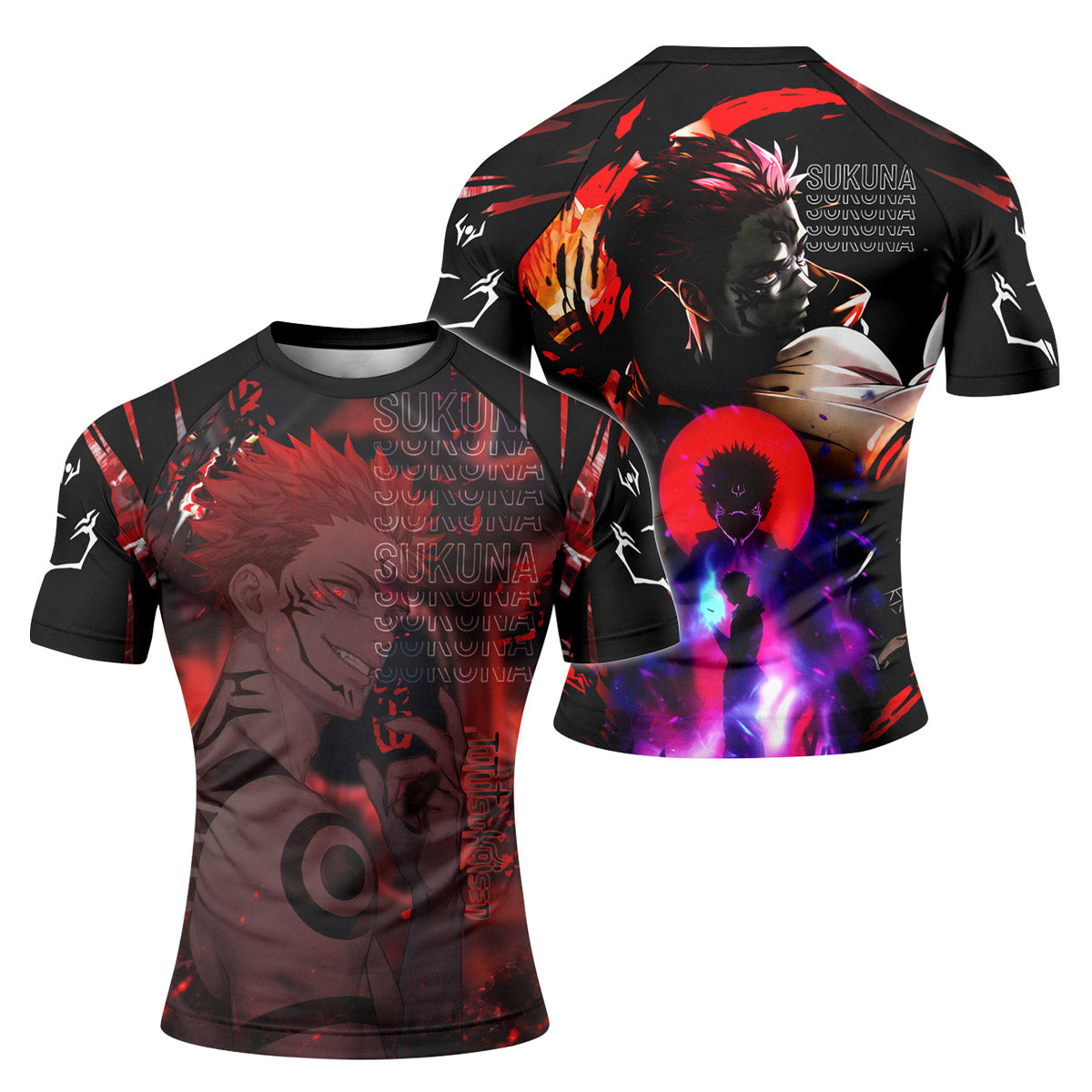 Jujutsu Kaisen Cursed King Sukuna Rash Guard