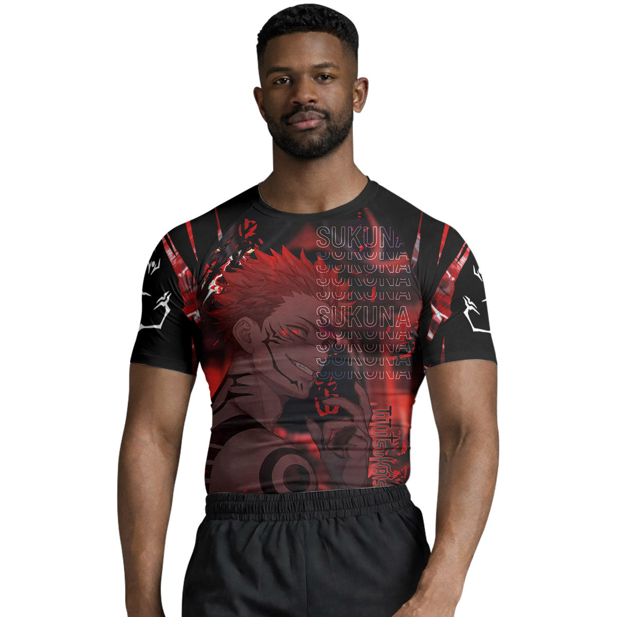 Jujutsu Kaisen Cursed King Sukuna Rash Guard