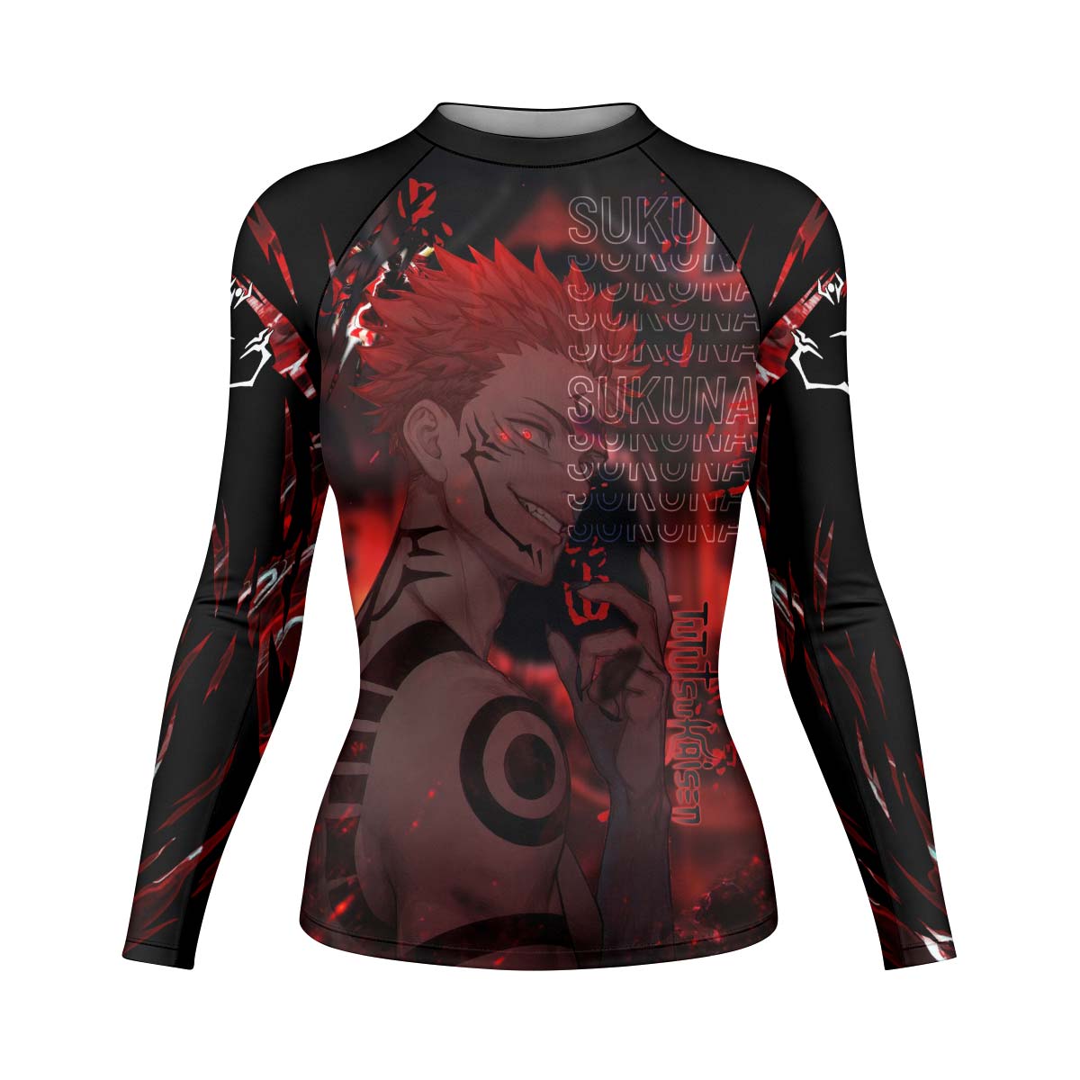  Jujutsu Kaisen Cursed King Sukuna Rash Guard