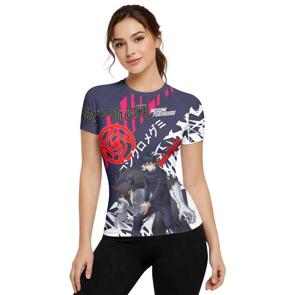 Jujutsu Kaisen Fushiguro Megumi Rash Guard