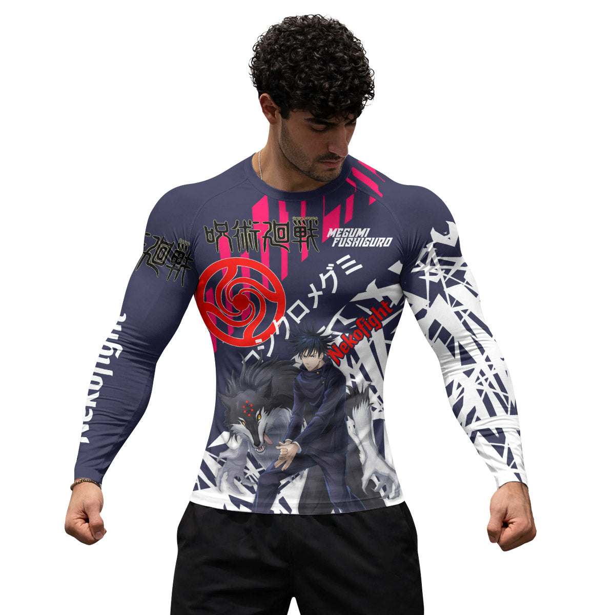 Jujutsu Kaisen Fushiguro Megumi Rash Guard