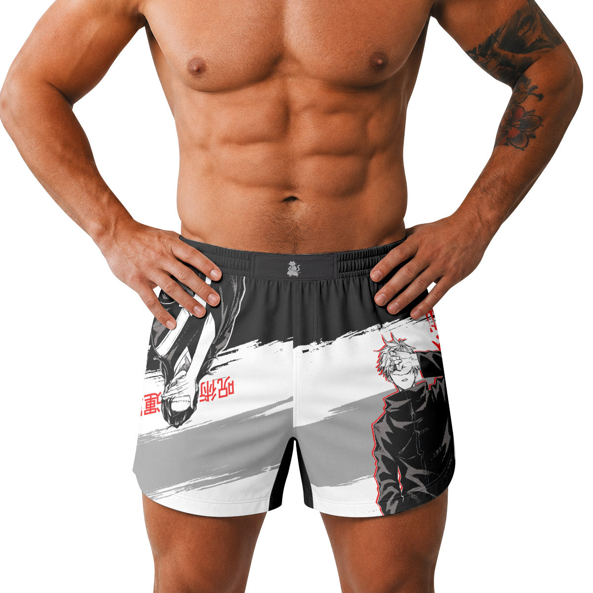 Jujutsu Kaisen Gojo And Geto Grappling Shorts