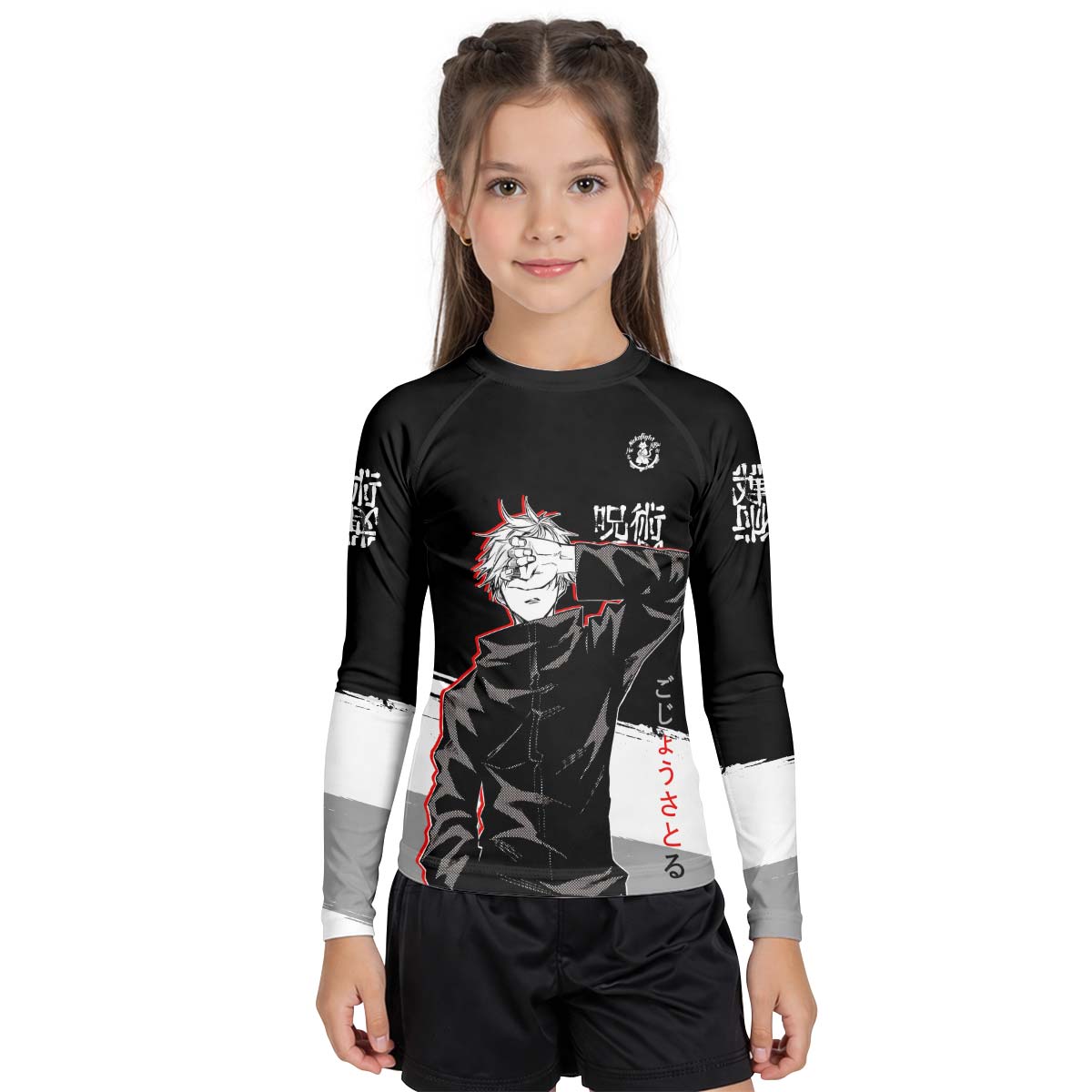 Jujutsu Kaisen Gojo And Geto Kid Rash Guard