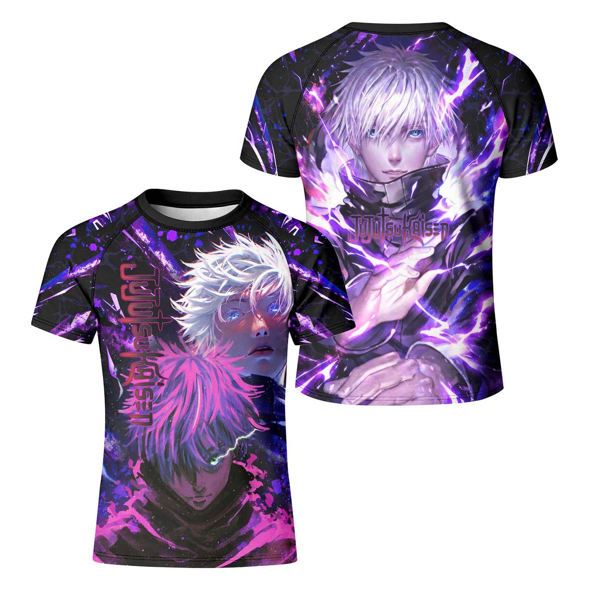  Jujutsu Kaisen Gojo Unlimited Void Kid Rash Guard