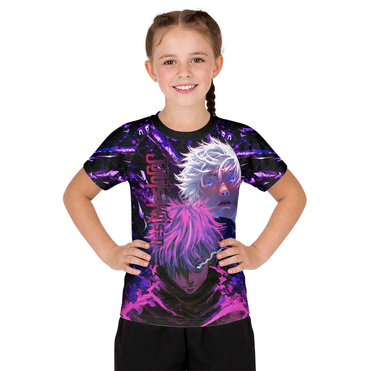  Jujutsu Kaisen Gojo Unlimited Void Kid Rash Guard