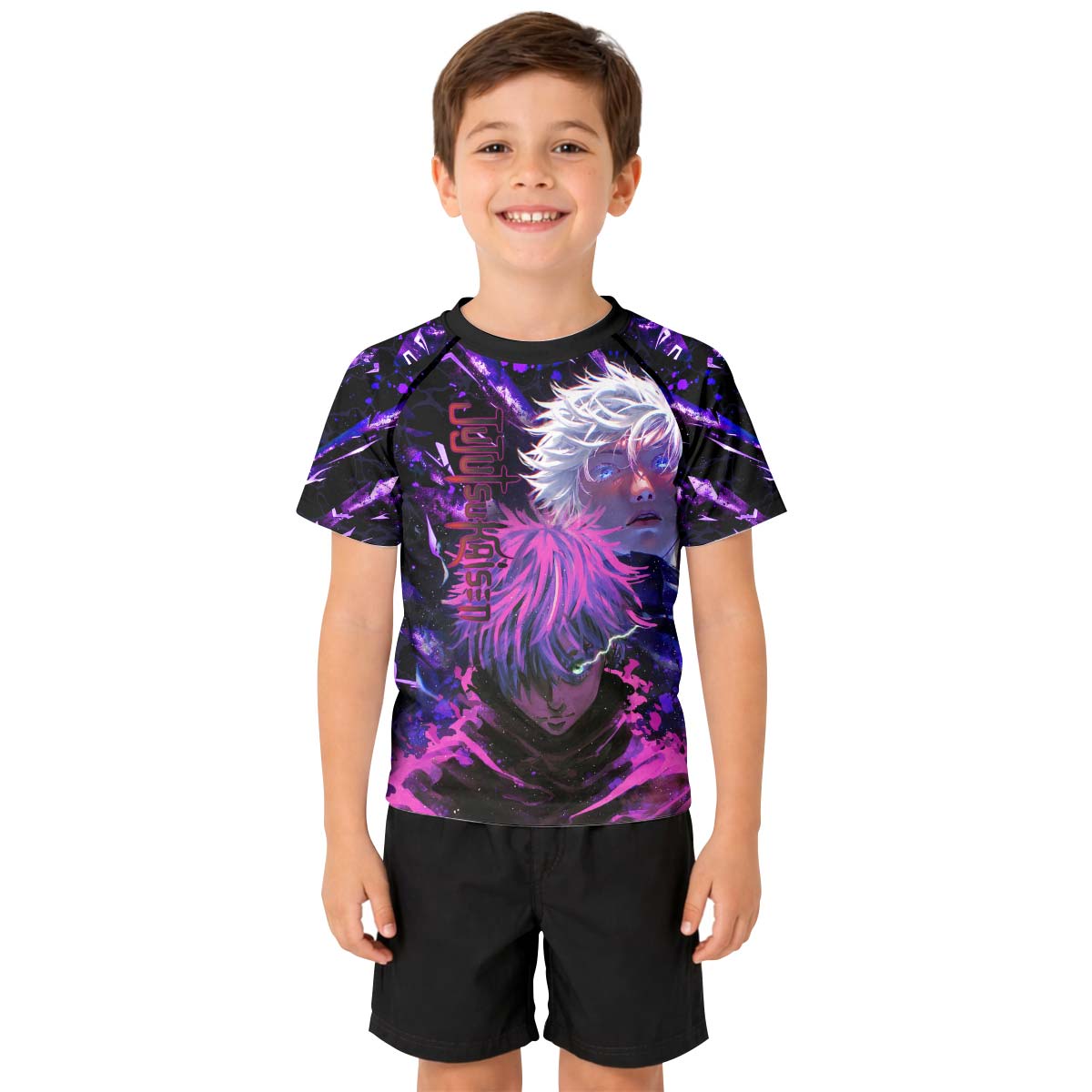  Jujutsu Kaisen Gojo Unlimited Void Kid Rash Guard