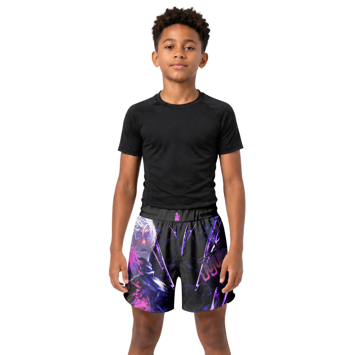 Jujutsu Kaisen Gojo Unlimited Void Kids Grappling Shorts