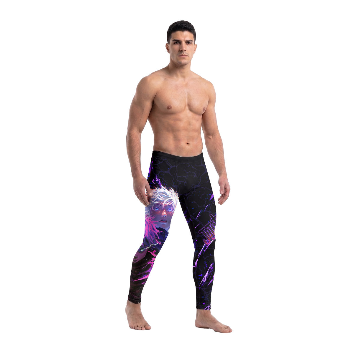  Jujutsu Kaisen Gojo Unlimited Void Men's Compression Leggings