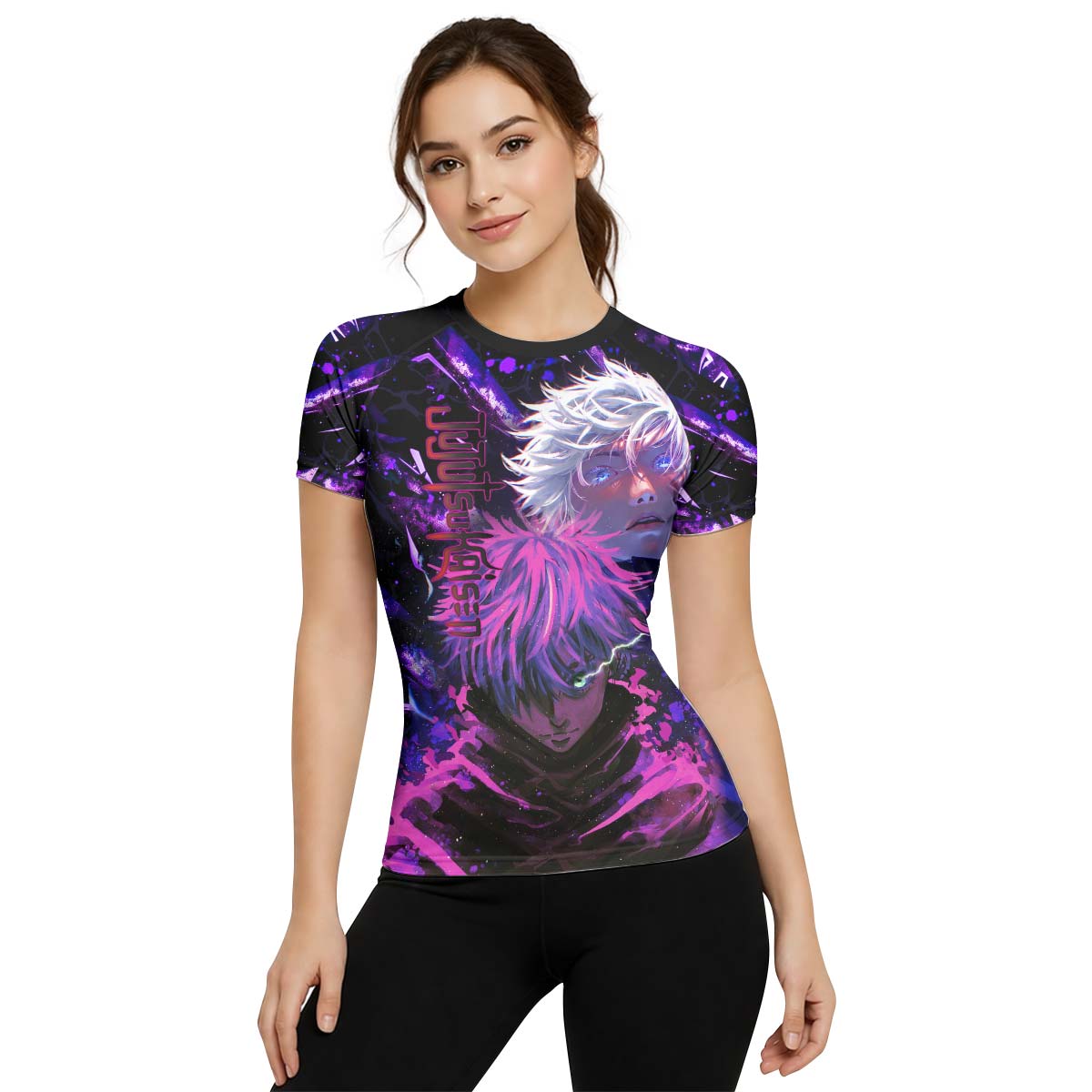  Jujutsu Kaisen Gojo Unlimited Void Rash Guard