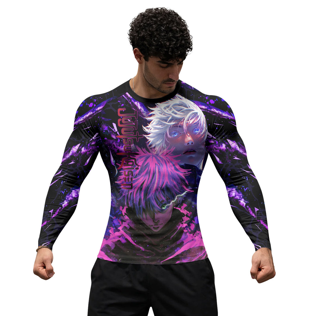 Jujutsu Kaisen Gojo Unlimited Void Rash Guard