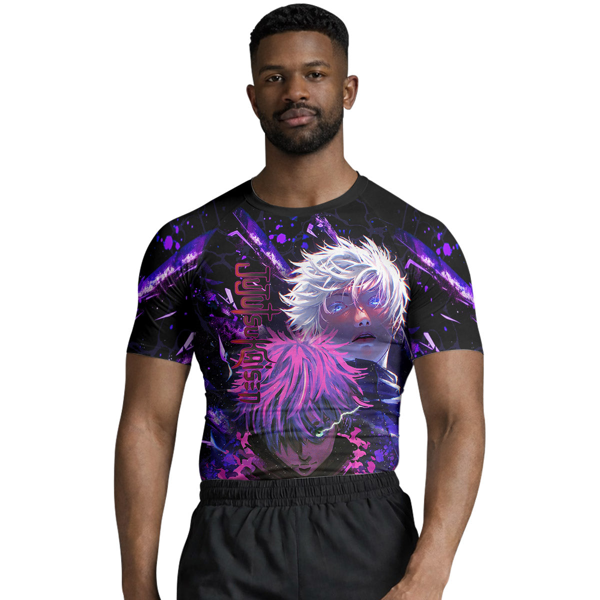 Jujutsu Kaisen Gojo Unlimited Void Rash Guard