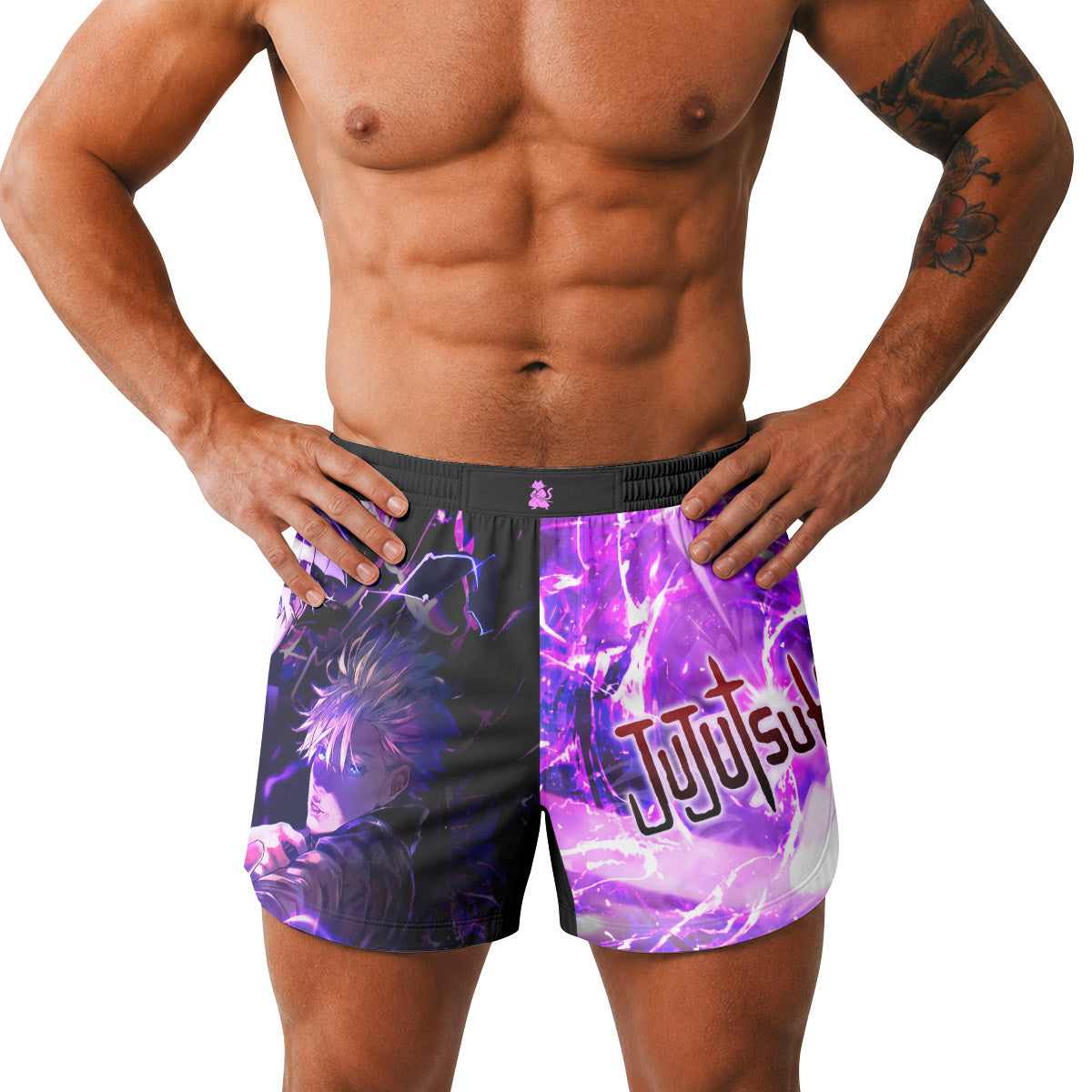  Jujutsu Kaisen Gojo's Hollow Purple Grappling Shorts
