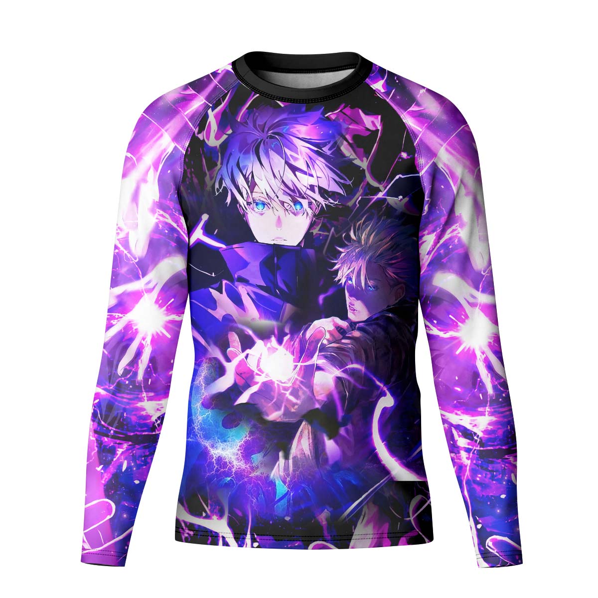  Jujutsu Kaisen Gojo's Hollow Purple Kid Rash Guard