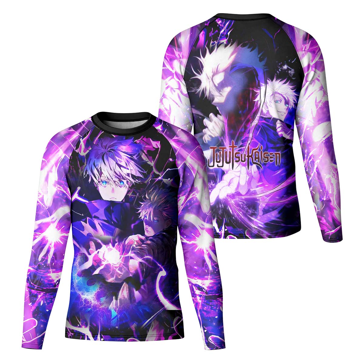 Jujutsu Kaisen Gojo's Hollow Purple Kid Rash Guard