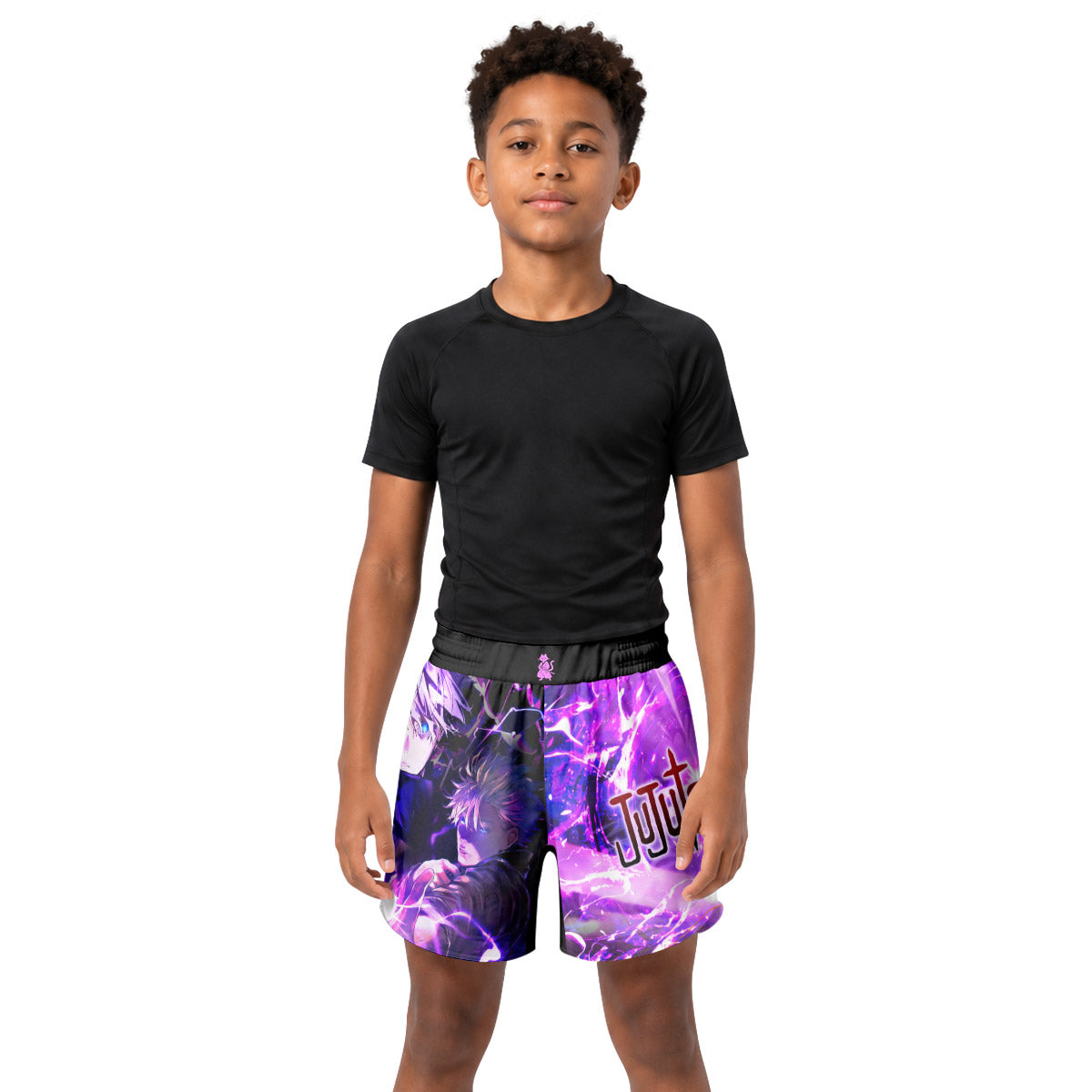 Jujutsu Kaisen Gojo's Hollow Purple Kids Grappling Shorts