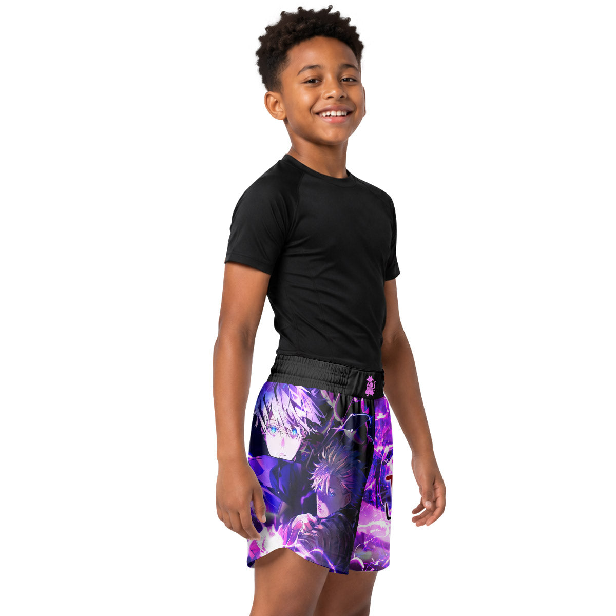 Jujutsu Kaisen Gojo's Hollow Purple Kids Grappling Shorts