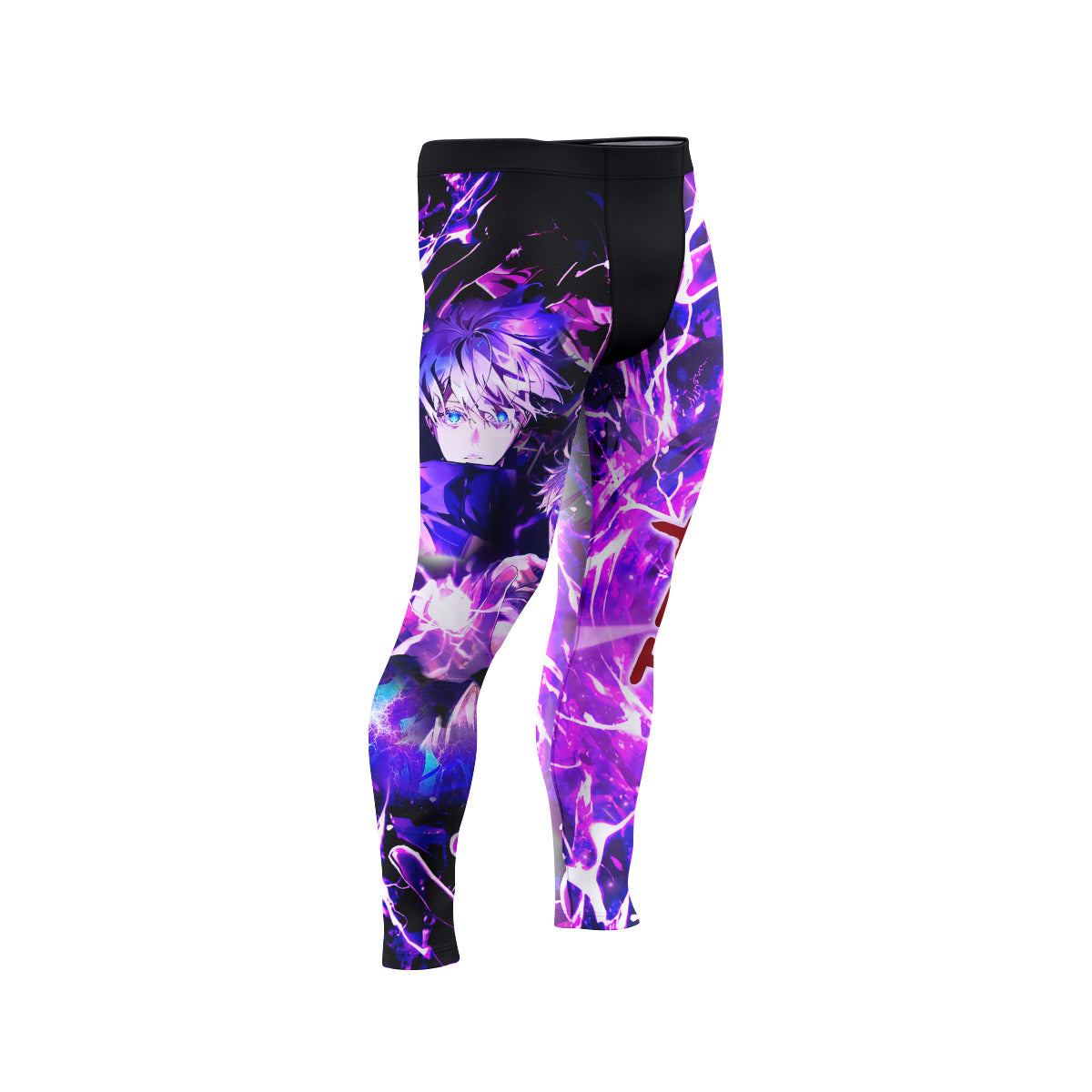  Jujutsu Kaisen Gojo's Hollow Purple Men's Compression Leggings