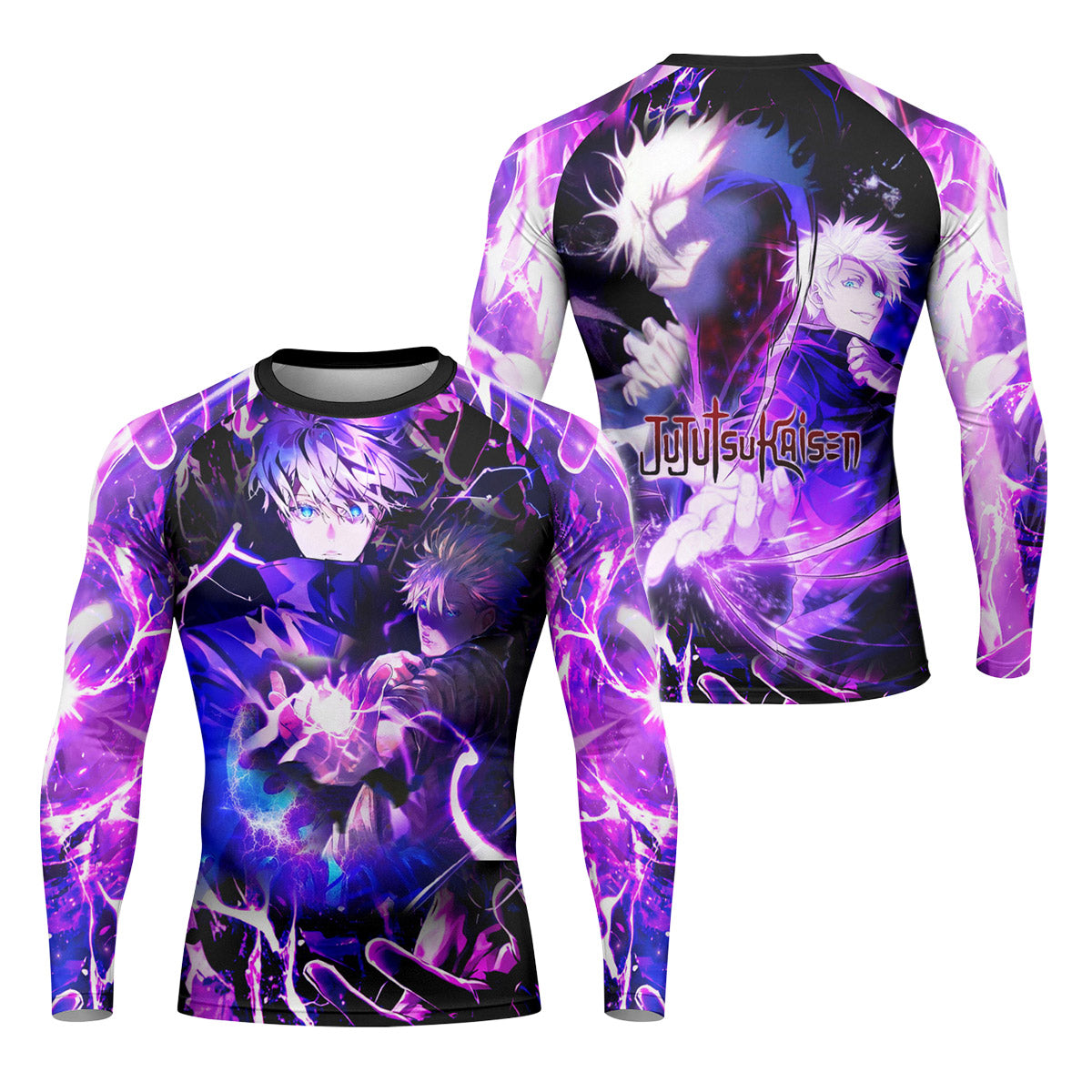 Jujutsu Kaisen Gojo's Hollow Purple Rash Guard