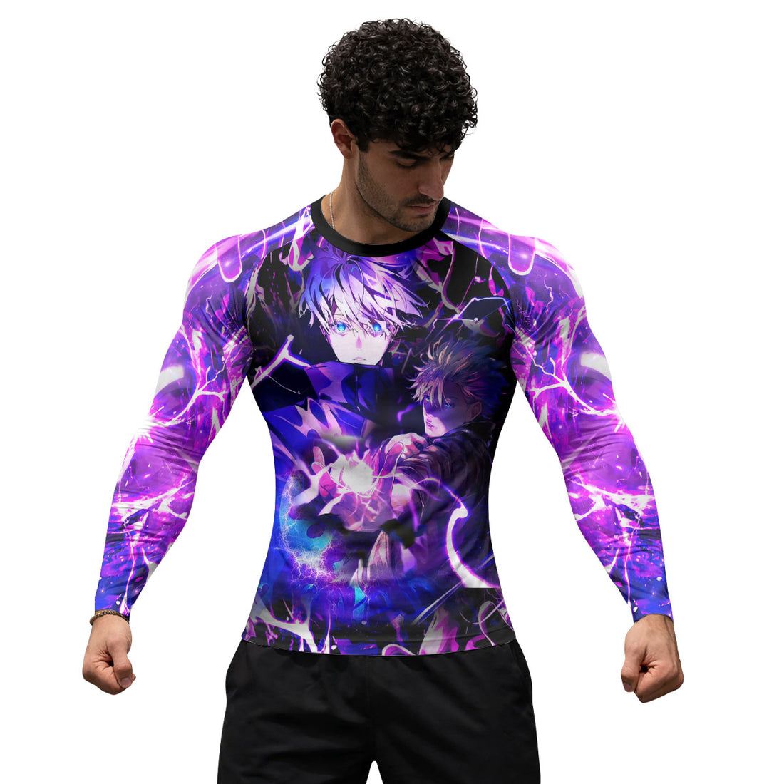 Jujutsu Kaisen Gojo's Hollow Purple Rash Guard