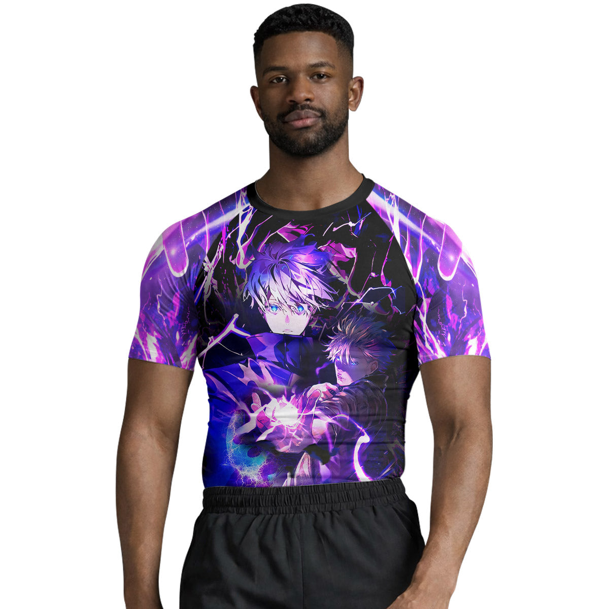 Jujutsu Kaisen Gojo's Hollow Purple Rash Guard