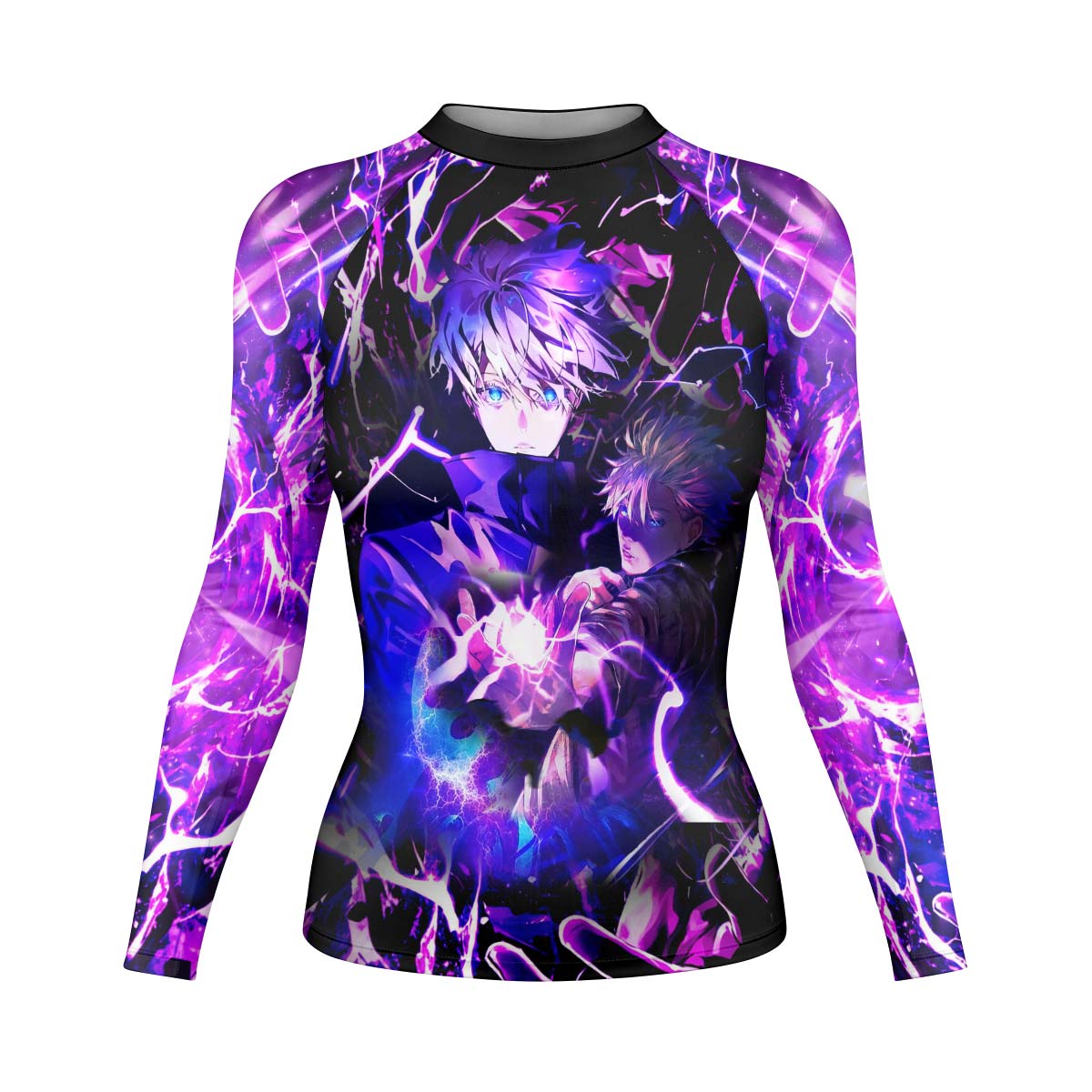  Jujutsu Kaisen Gojo's Hollow Purple Rash Guard
