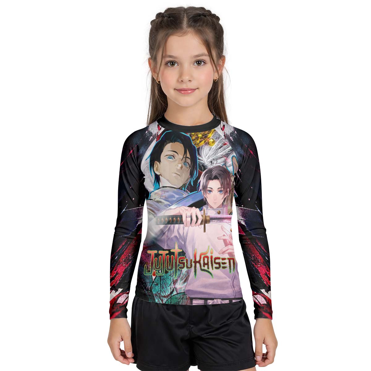 Jujutsu Kaisen Okkotsu Yuta Kid Rash Guard