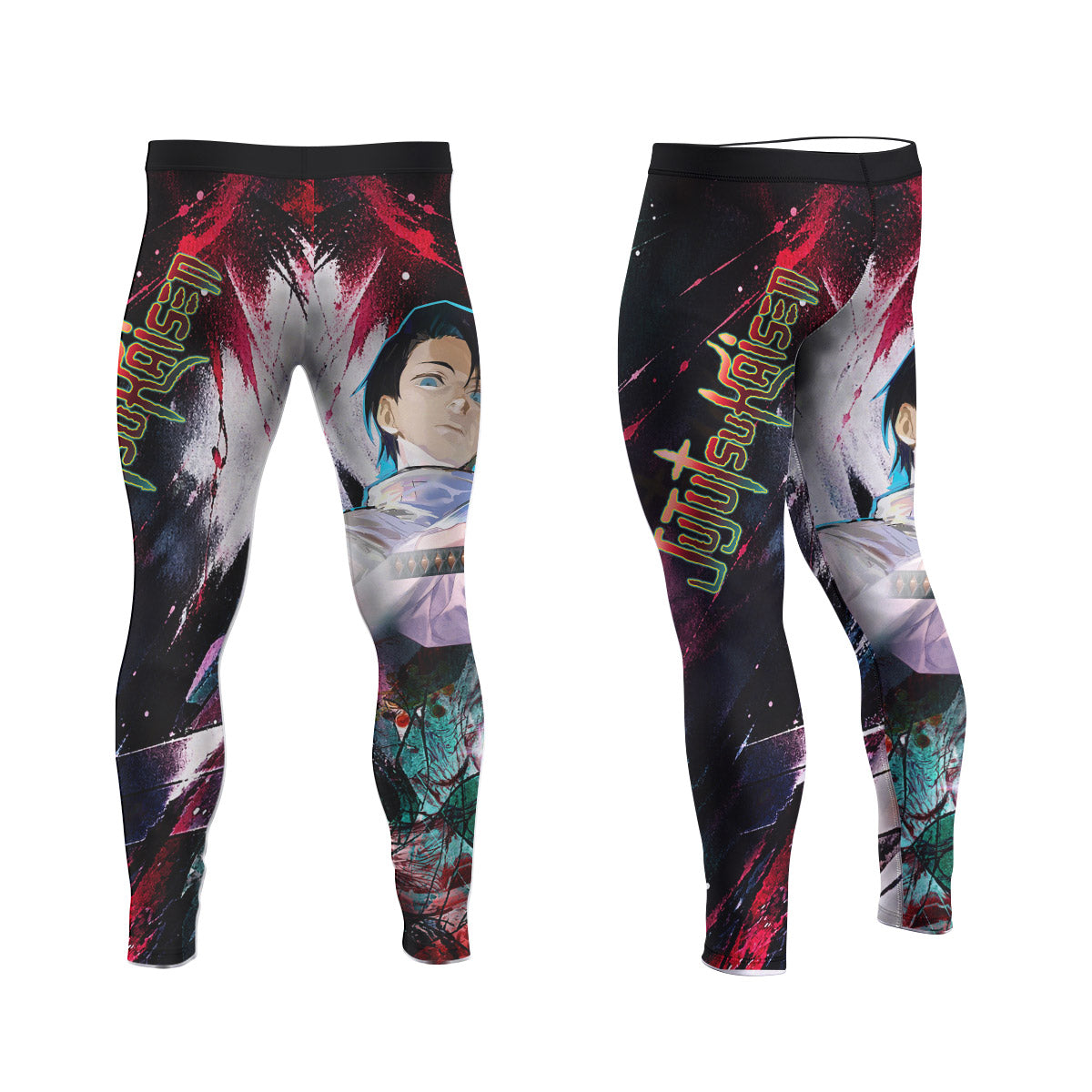  Jujutsu Kaisen Okkotsu Yuta Men's Compression Leggings
