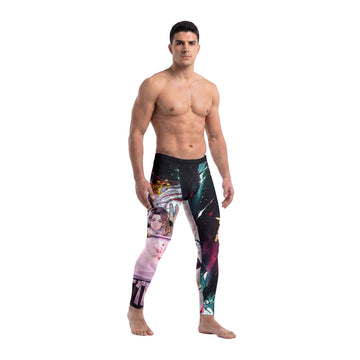  Jujutsu Kaisen Okkotsu Yuta Men's Compression Leggings