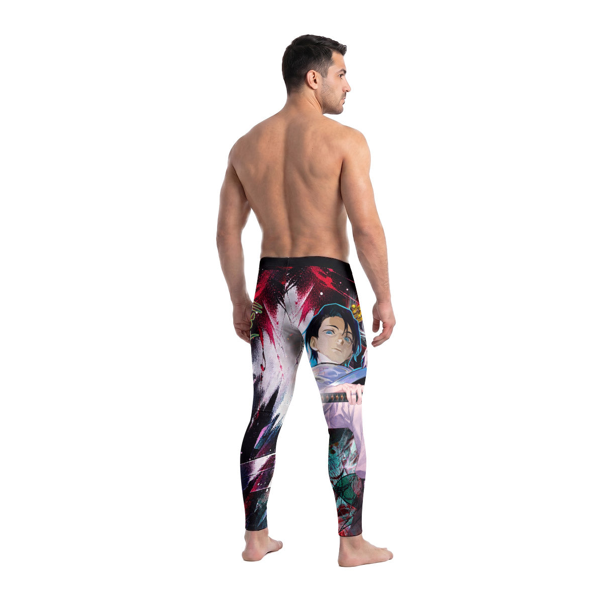  Jujutsu Kaisen Okkotsu Yuta Men's Compression Leggings