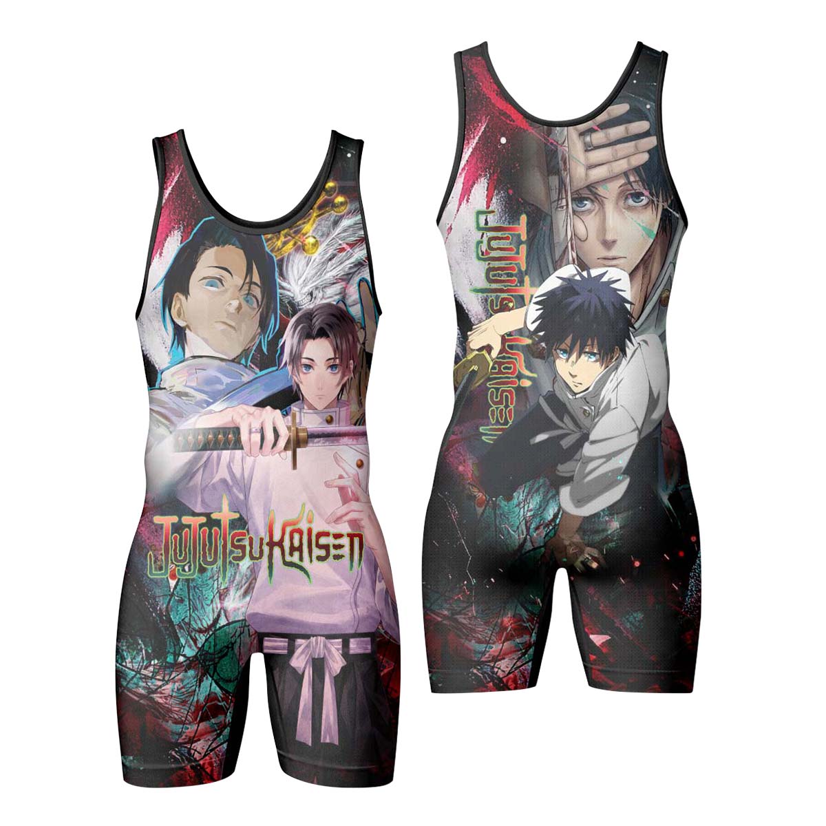  Jujutsu Kaisen Okkotsu Yuta Wrestling Singlet
