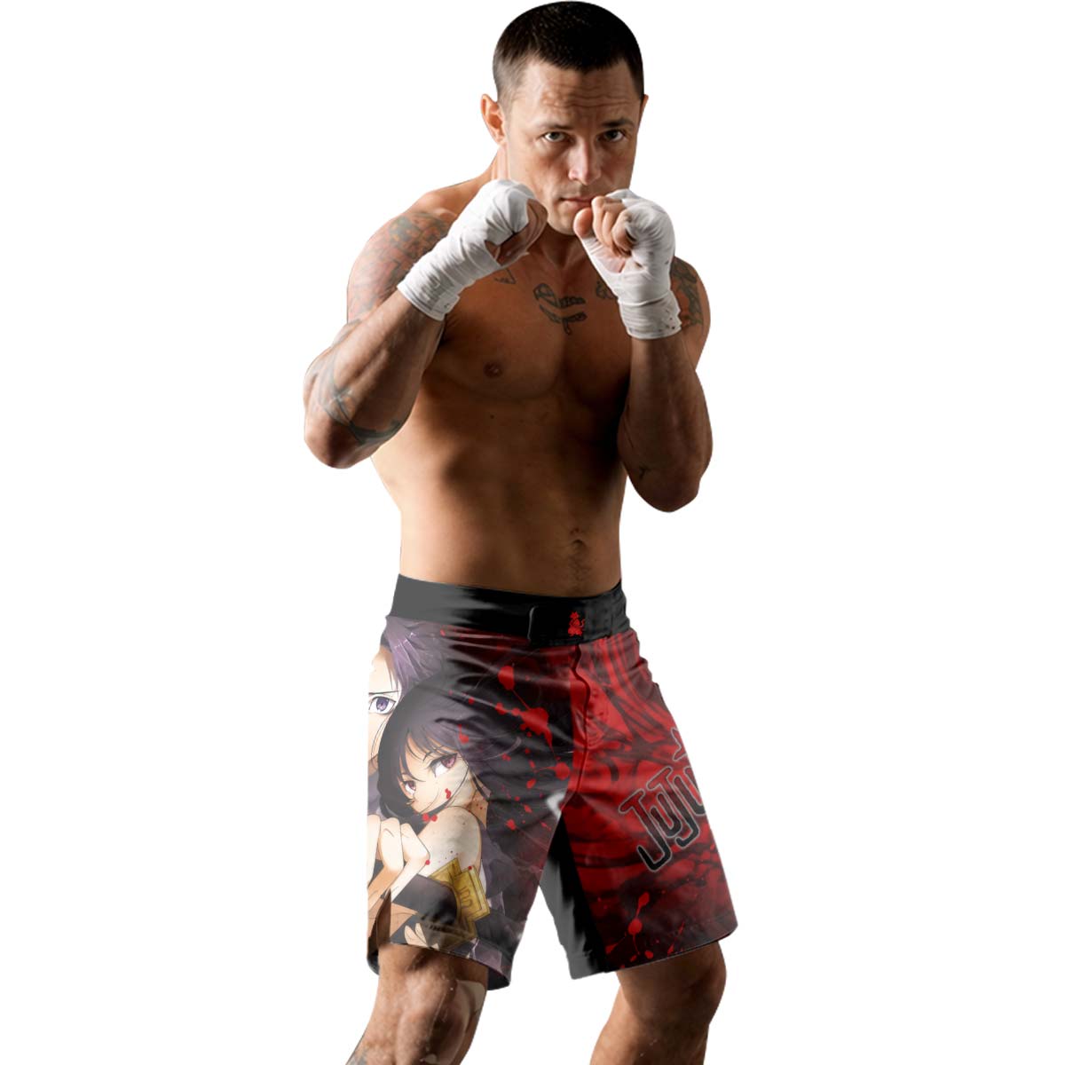  Jujutsu Kaisen Yuta And Rika Fight Shorts