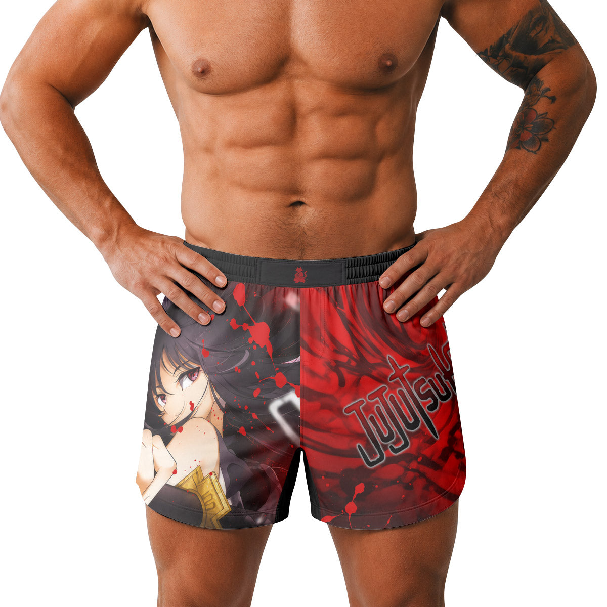  Jujutsu Kaisen Yuta And Rika Grappling Shorts
