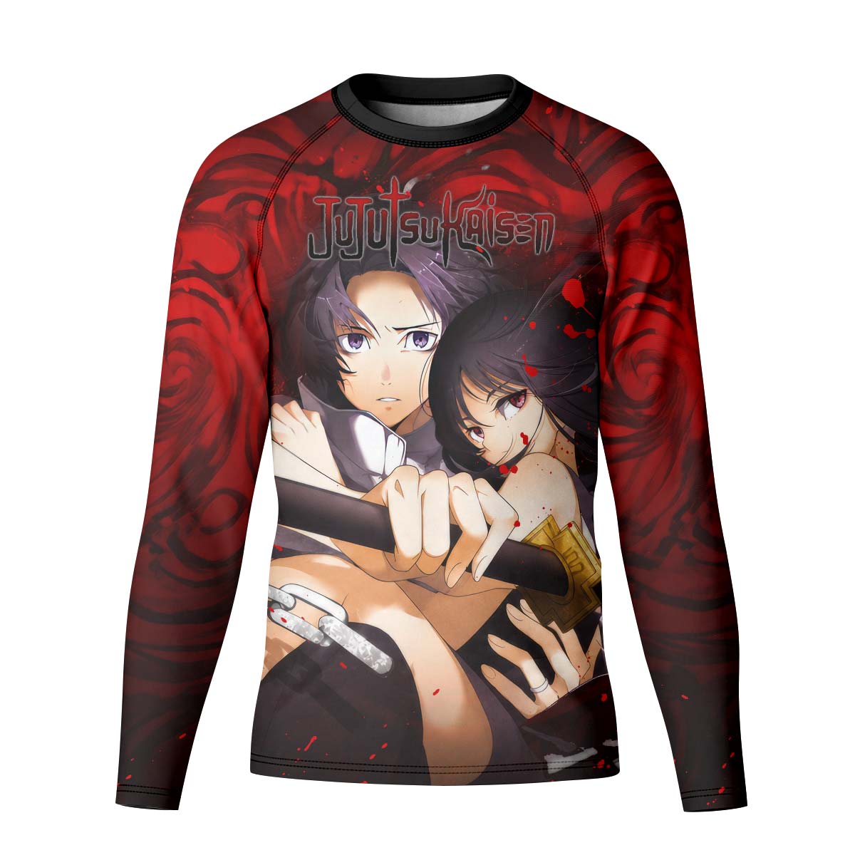 Jujutsu Kaisen Yuta And Rika Kid Rash Guard