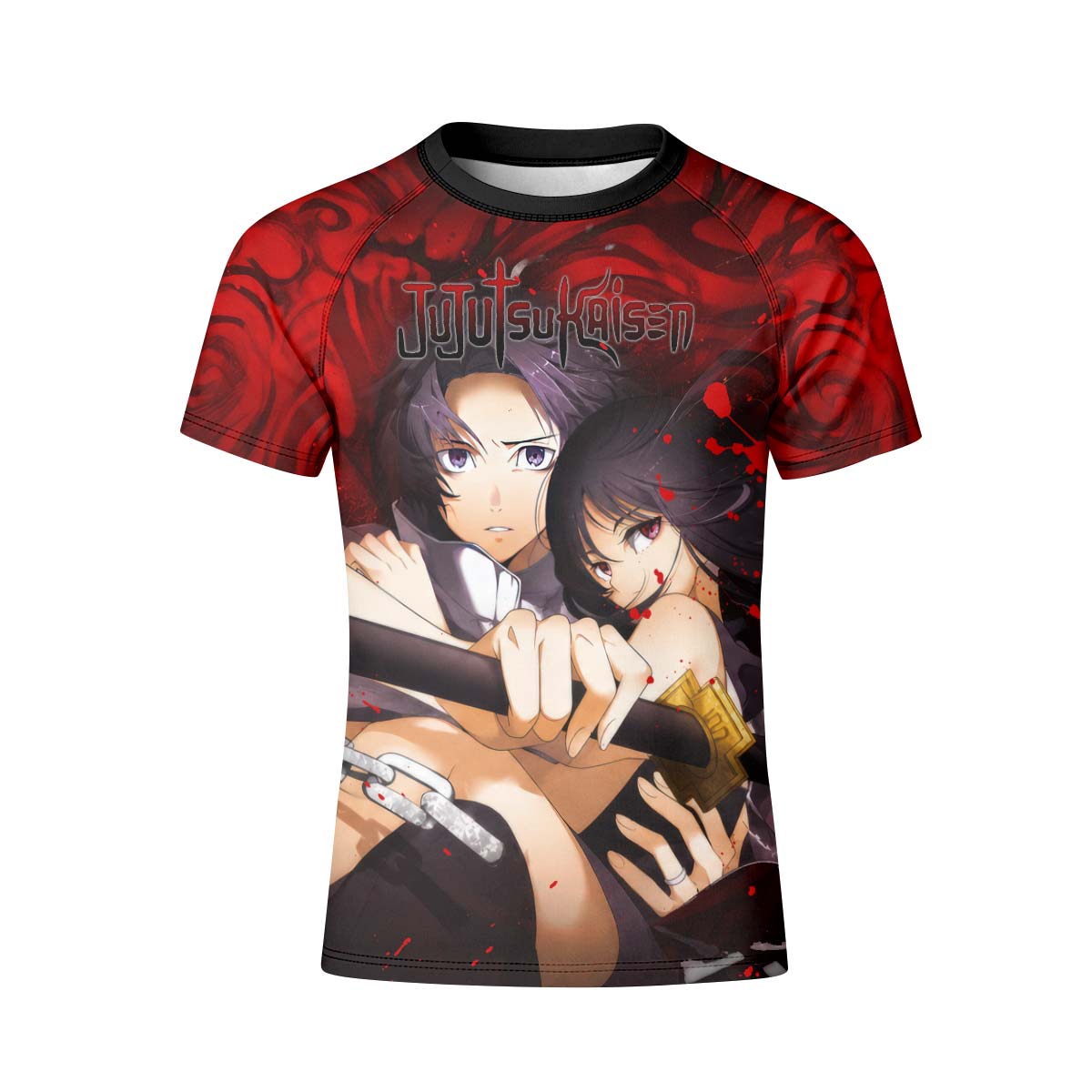 Jujutsu Kaisen Yuta And Rika Kid Rash Guard