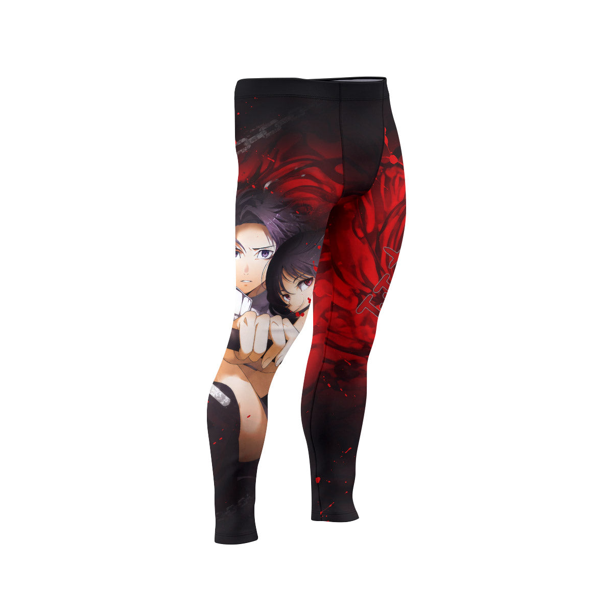  Jujutsu Kaisen Yuta And Rika Men's Compression Leggings