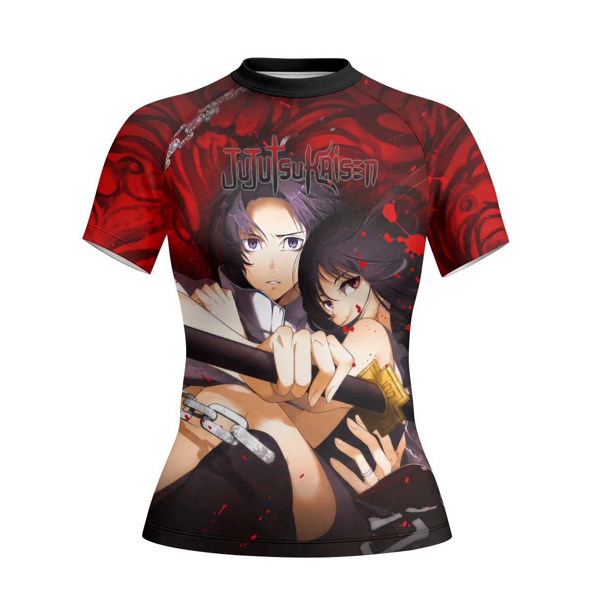  Jujutsu Kaisen Yuta And Rika Rash Guard