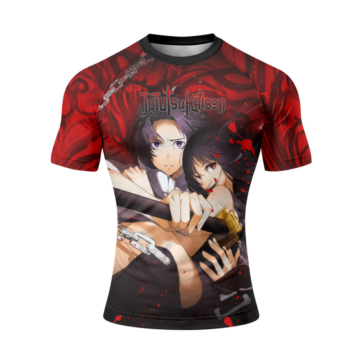 Jujutsu Kaisen Yuta And Rika Rash Guard