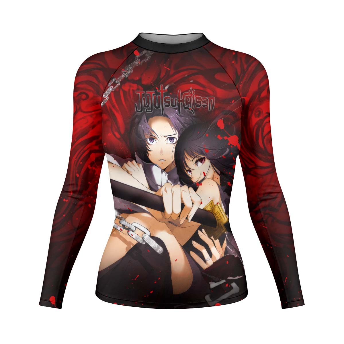  Jujutsu Kaisen Yuta And Rika Rash Guard