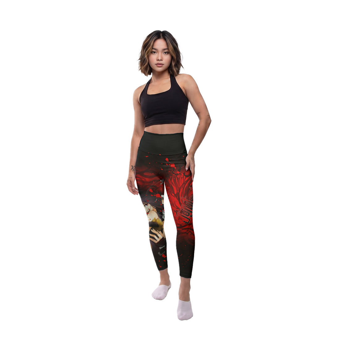  Jujutsu Kaisen Yuta And Rika Women's Leggings