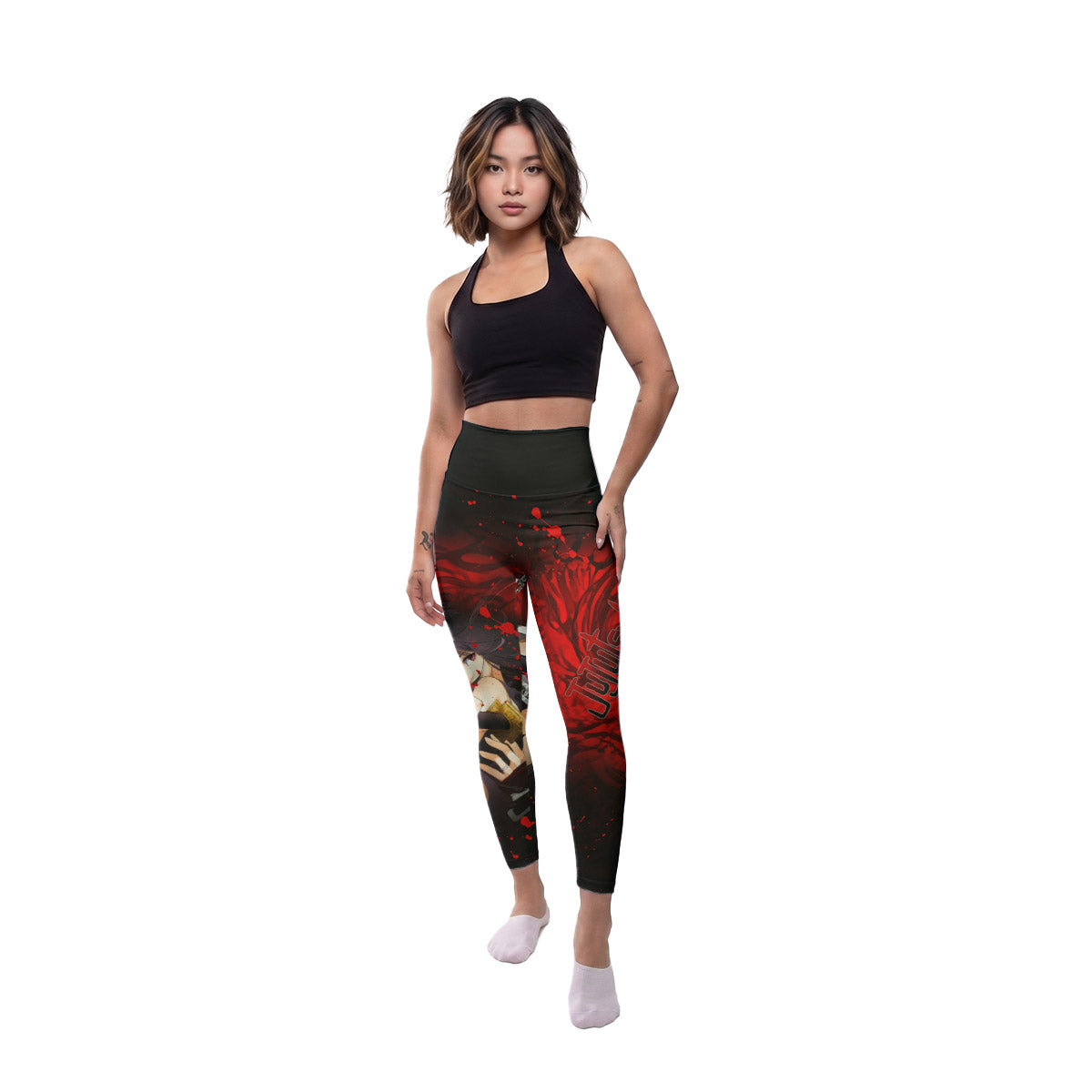  Jujutsu Kaisen Yuta And Rika Women's Leggings
