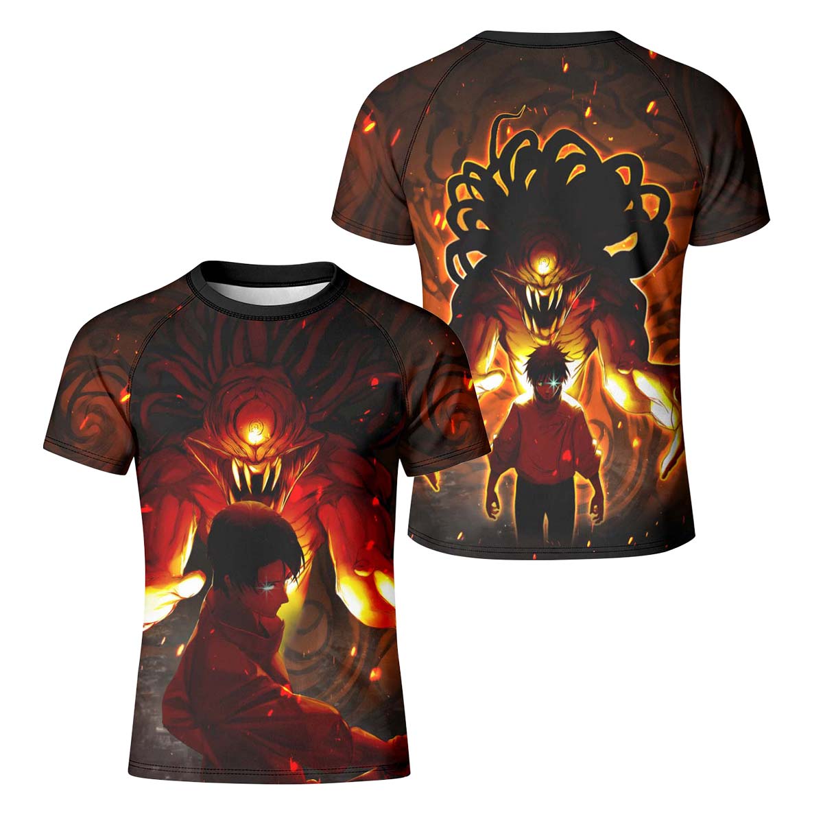  Jujutsu Kaisen Yuta Cursed Queen Kid Rash Guard