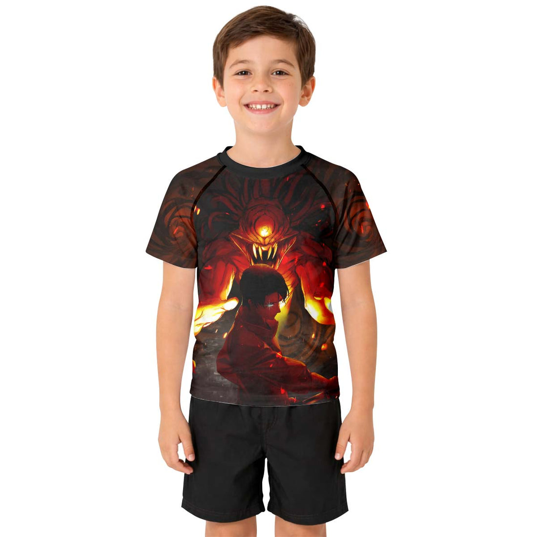 Jujutsu Kaisen Yuta Cursed Queen Kid Rash Guard