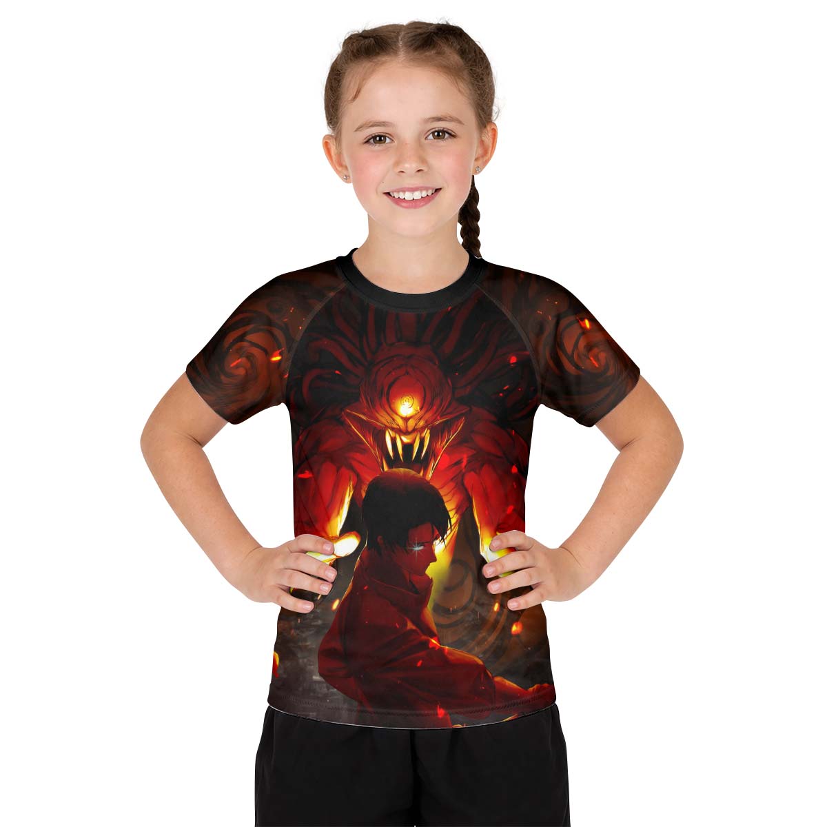  Jujutsu Kaisen Yuta Cursed Queen Kid Rash Guard