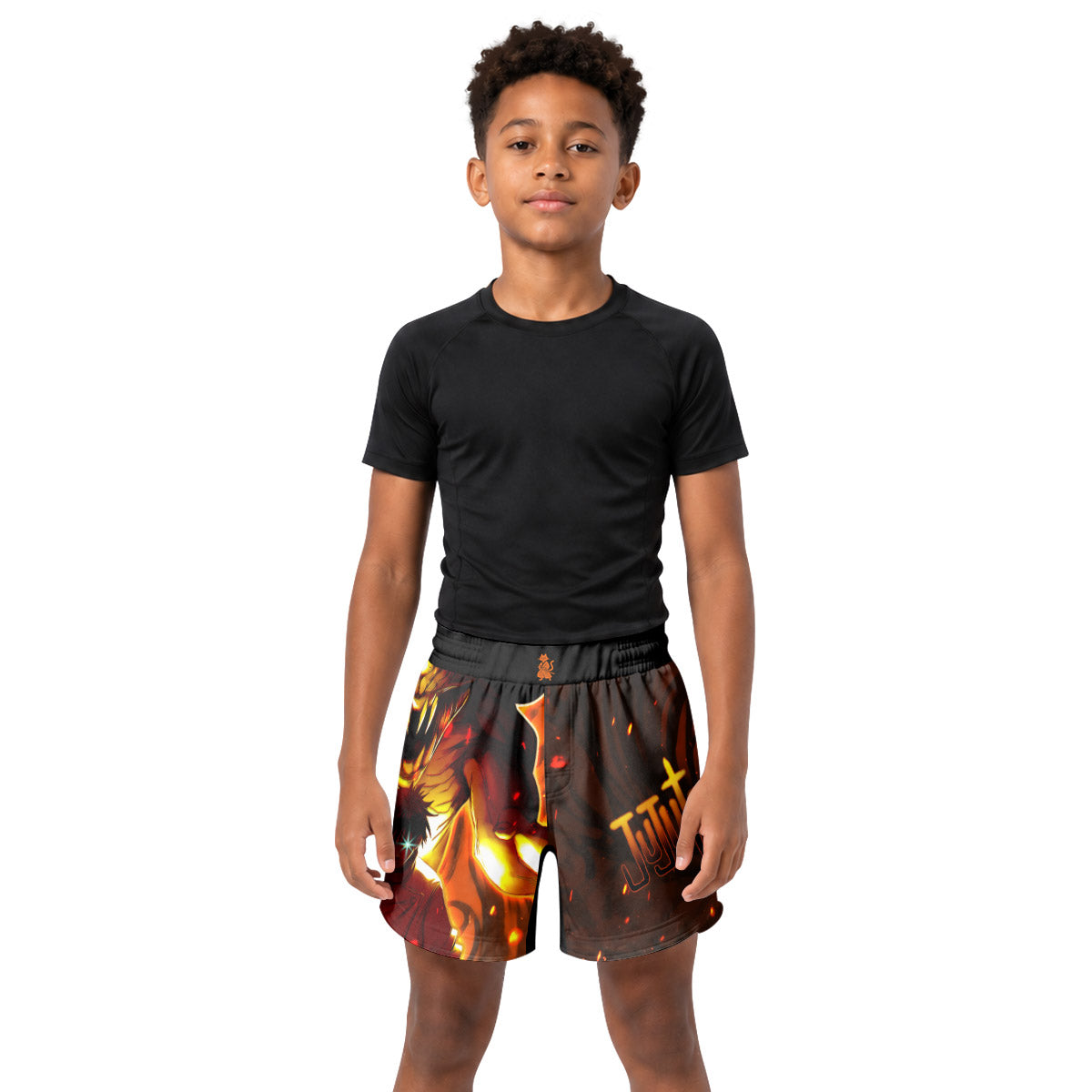 Jujutsu Kaisen Yuta Cursed Queen Kids Grappling Shorts
